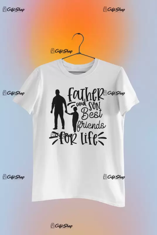 Father and son, tricou cu mesaj, tgs0276b